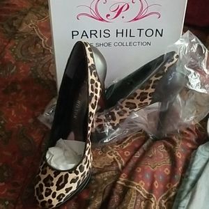 Paris Hilton platform heel with buckle